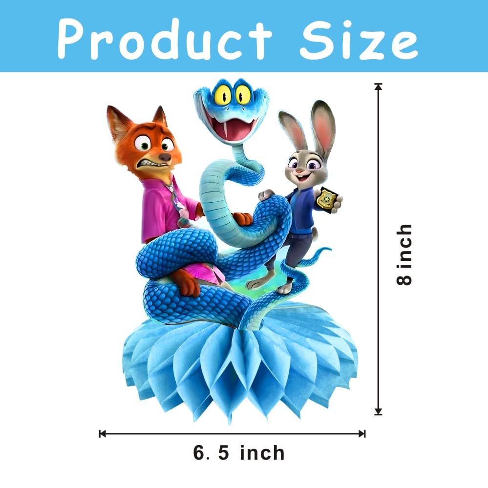 Rosdeer Zootopia honeycomb ball sticker supports quick setup and vibrant ambiance.
