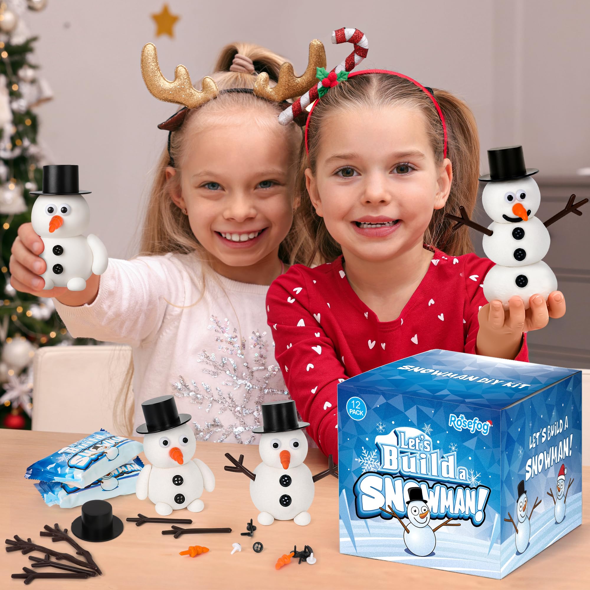 RoseFog Snowman Kit kid-friendly classroom use supports engaging group activities.
