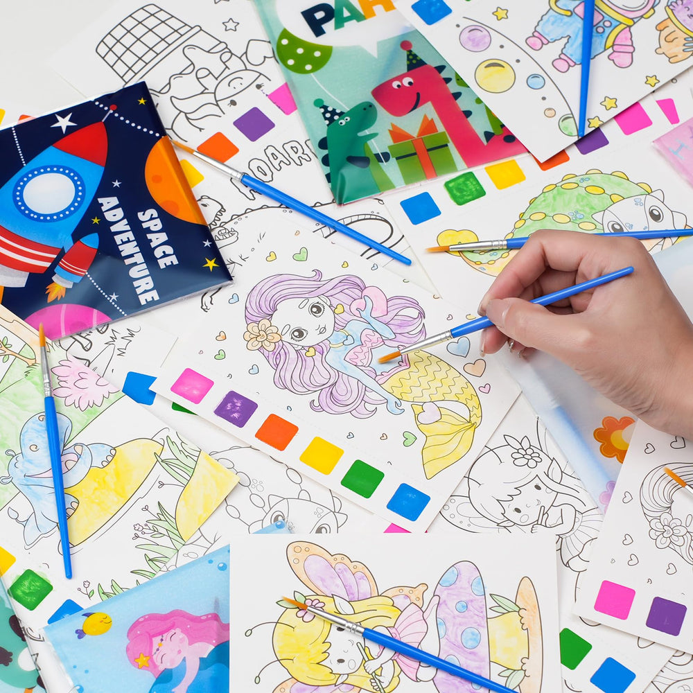 Rotu matching party gift bags in six styles add colorful take-home keepsakes