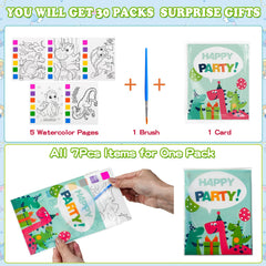 Rotu tear-away palette postcard page offers unique keepsake after painting