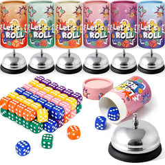 RoundFunny bunco dice cups with lids for organized play nights.