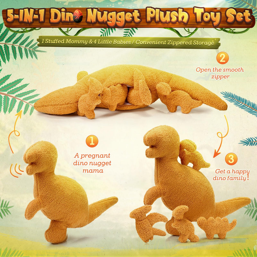 RoundFunny baby pterosaur plush for travel snuggles
