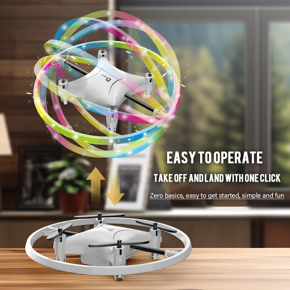 ROUSKY circle flight at 90 degrees showing stable, controlled motion.