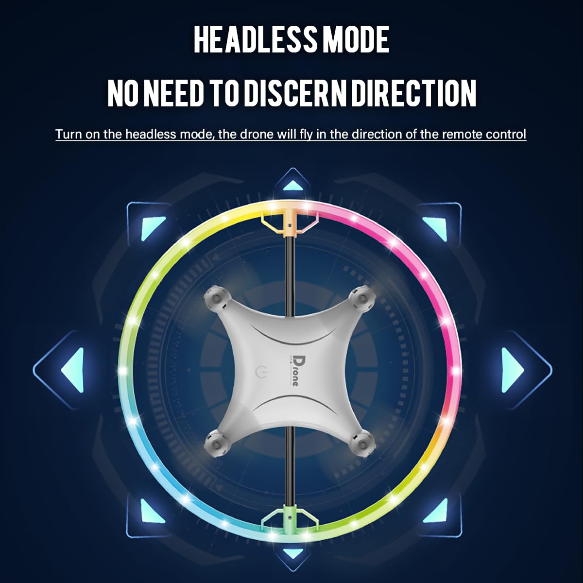 ROUSKY one-button takeoff and landing for simple operation.