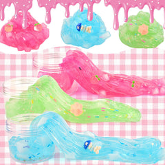 Rowecvce kids gift pack ideas featuring tactile slime textures
