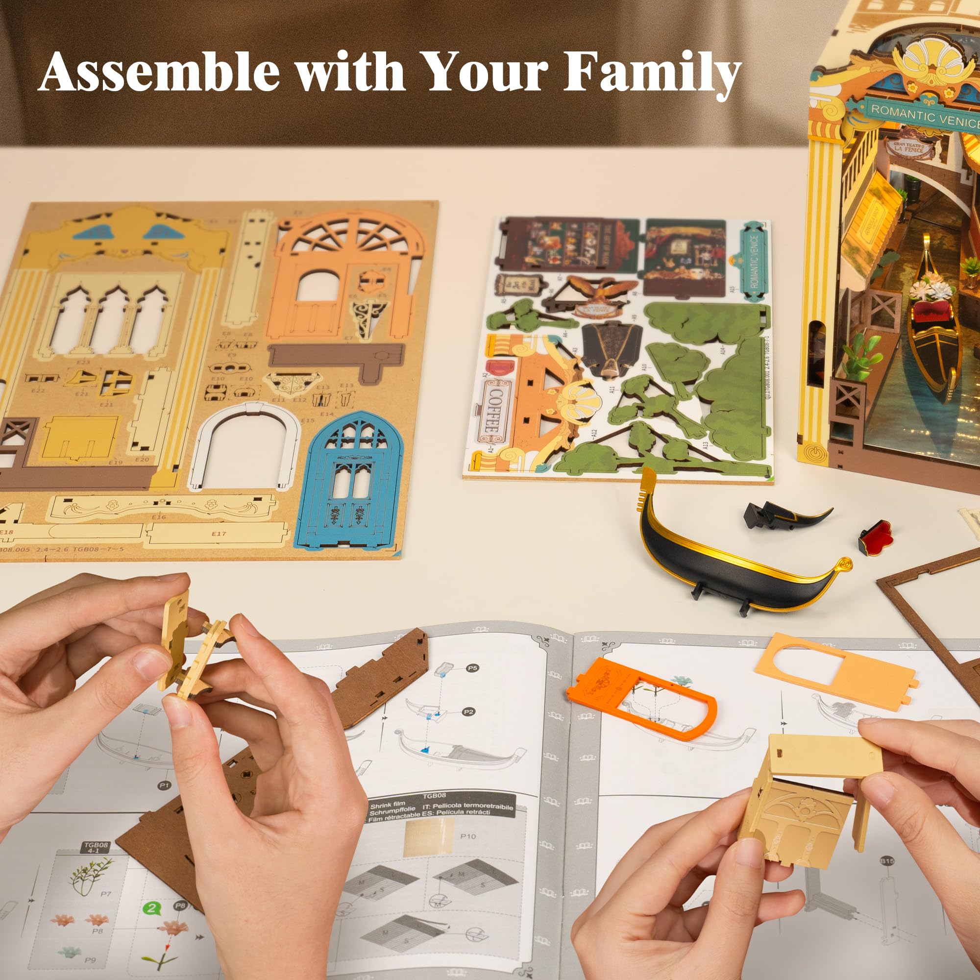 Rowood Book Nook Kit makes for a thoughtful gift for DIY lovers