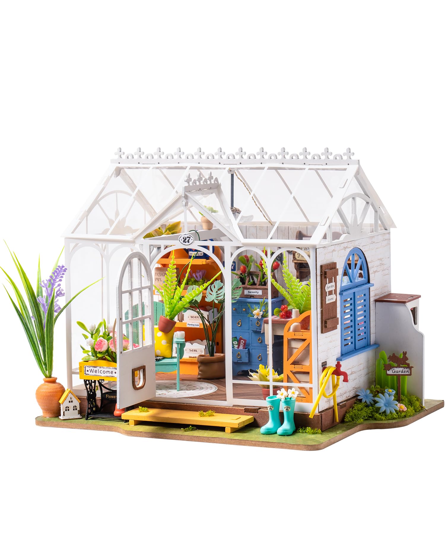 Rowood DIY Miniature House Kit gift-ready packaging appeals to crafters