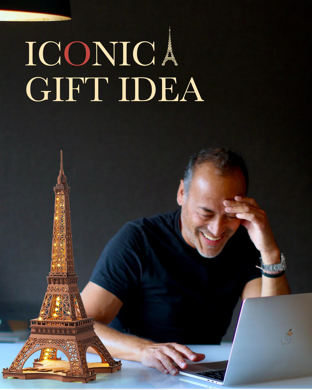 Rowood Eiffel Tower gift idea for puzzle lovers and collectors.