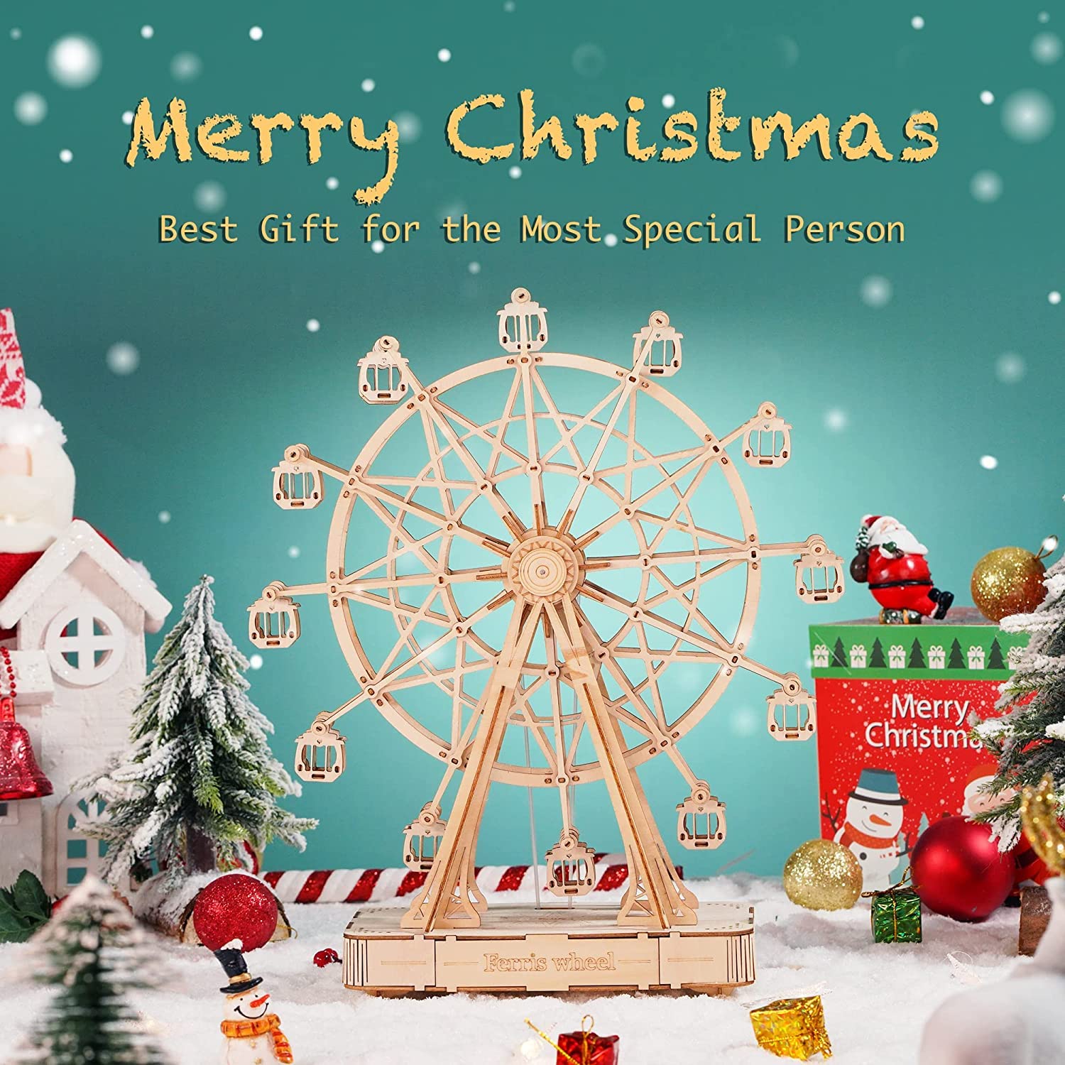 Rowood Ferris Wheel customization lets you personalize the finish