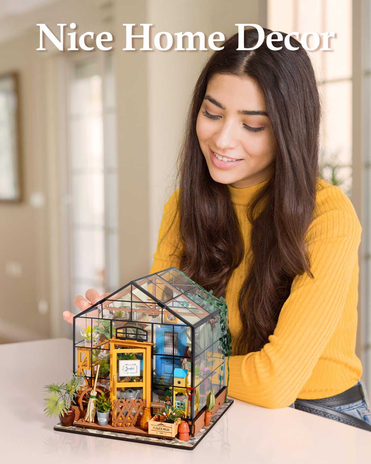 Rowood gift-ready wooden craft kit, perfect for birthdays and holidays