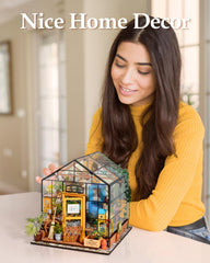Rowood gift-ready wooden craft kit, perfect for birthdays and holidays