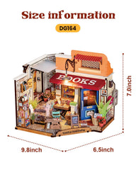 Rowood Miniature House Kit batteries not included, ensure you have power for LEDs.