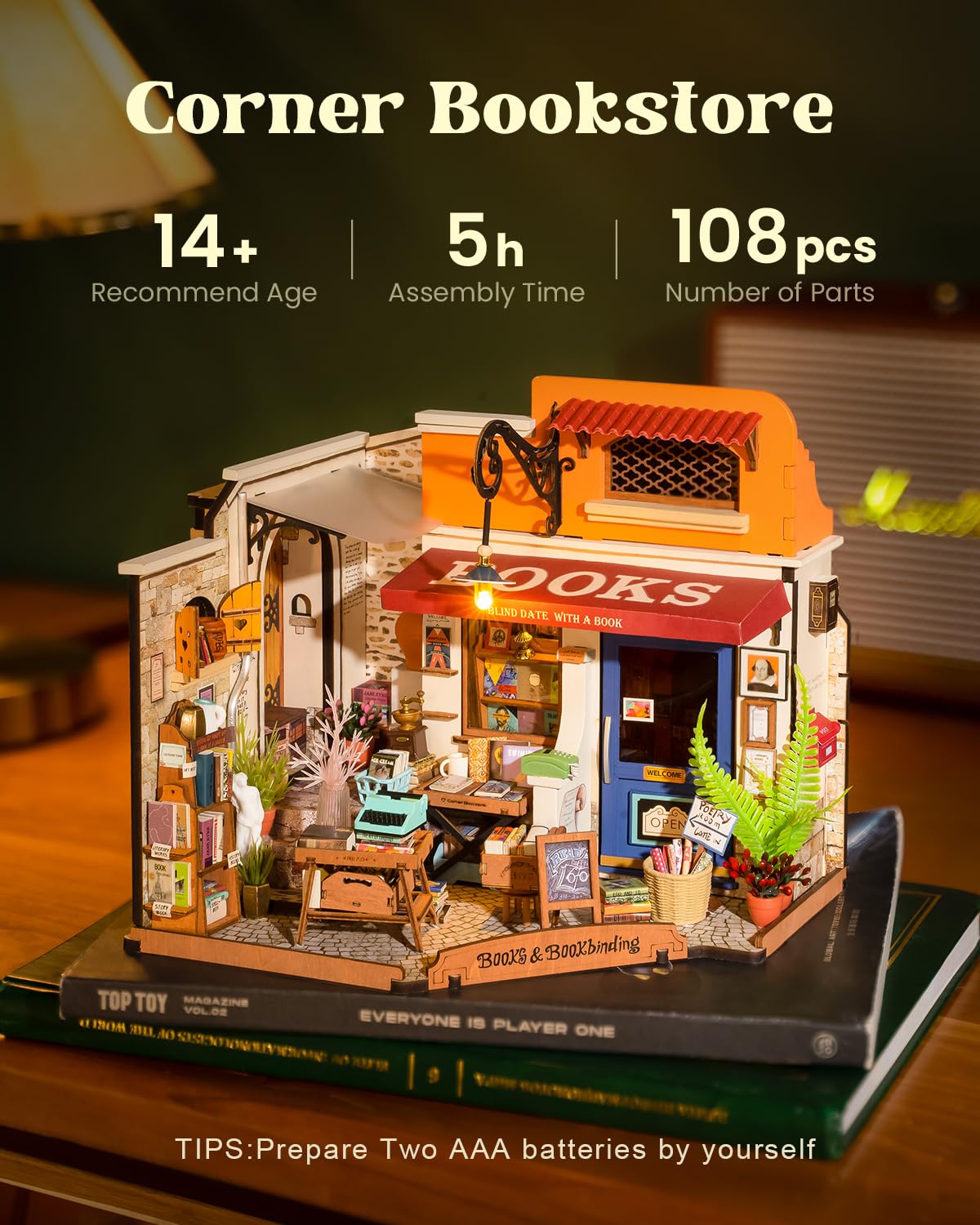 Rowood Miniature House Kit exquisite home decor that elevates any room.