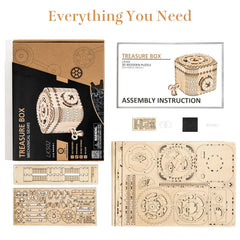 Rowood puzzle in room decor enhances shelf display with artisanal style