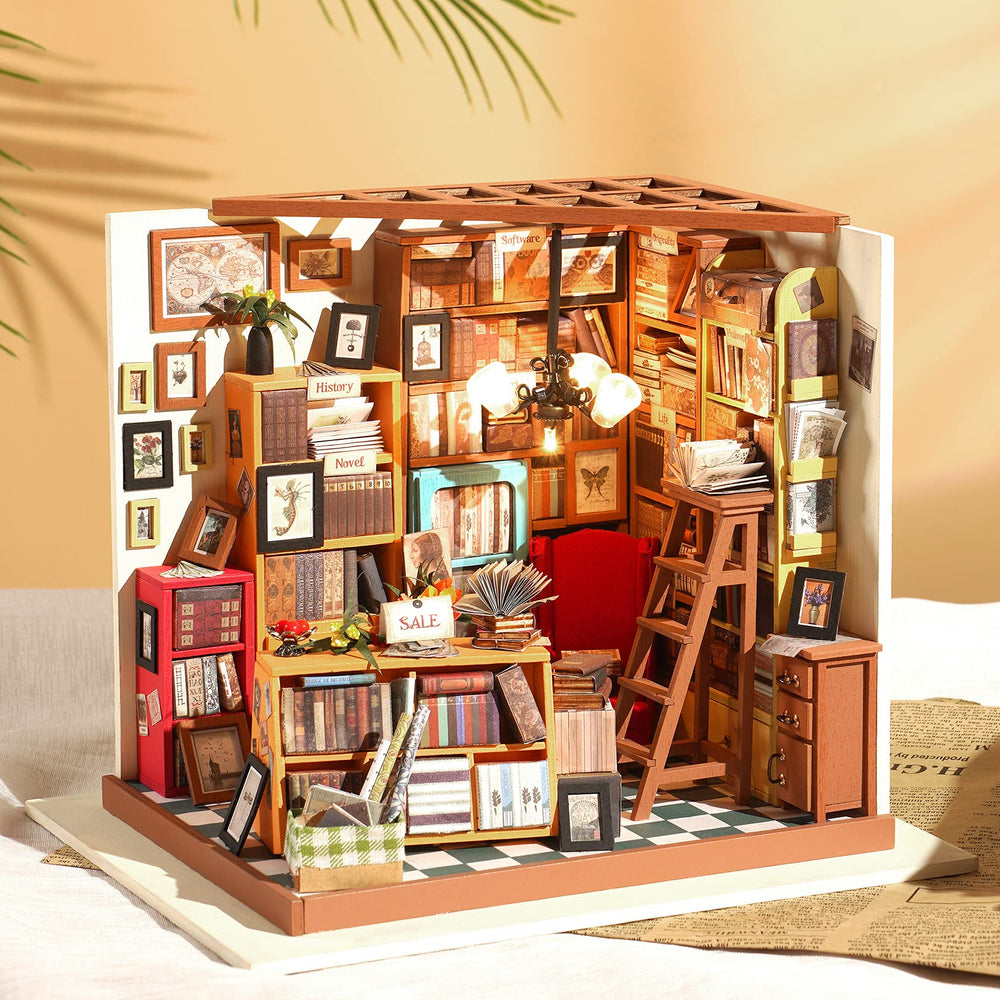Rowood Sams Study LED lighting creates warm ambiance for any space.