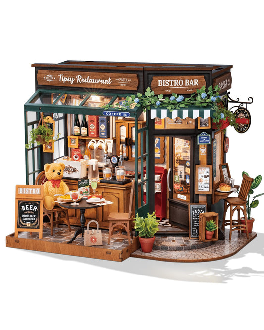 Rowood Tipsy Restaurant exterior view, ideal for shelf display and collector interest