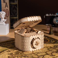 Rowood wood finish adds vintage charm, perfect as a gift