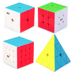 Roxenda 2x2 speed cube inside box for quick setup and smooth turns.