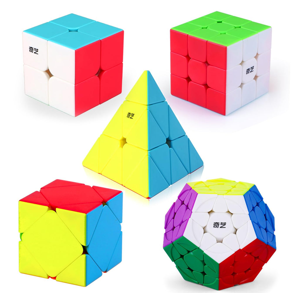 Roxenda 2x2x2 speed cube on desk with smooth turning for quick problem solving.
