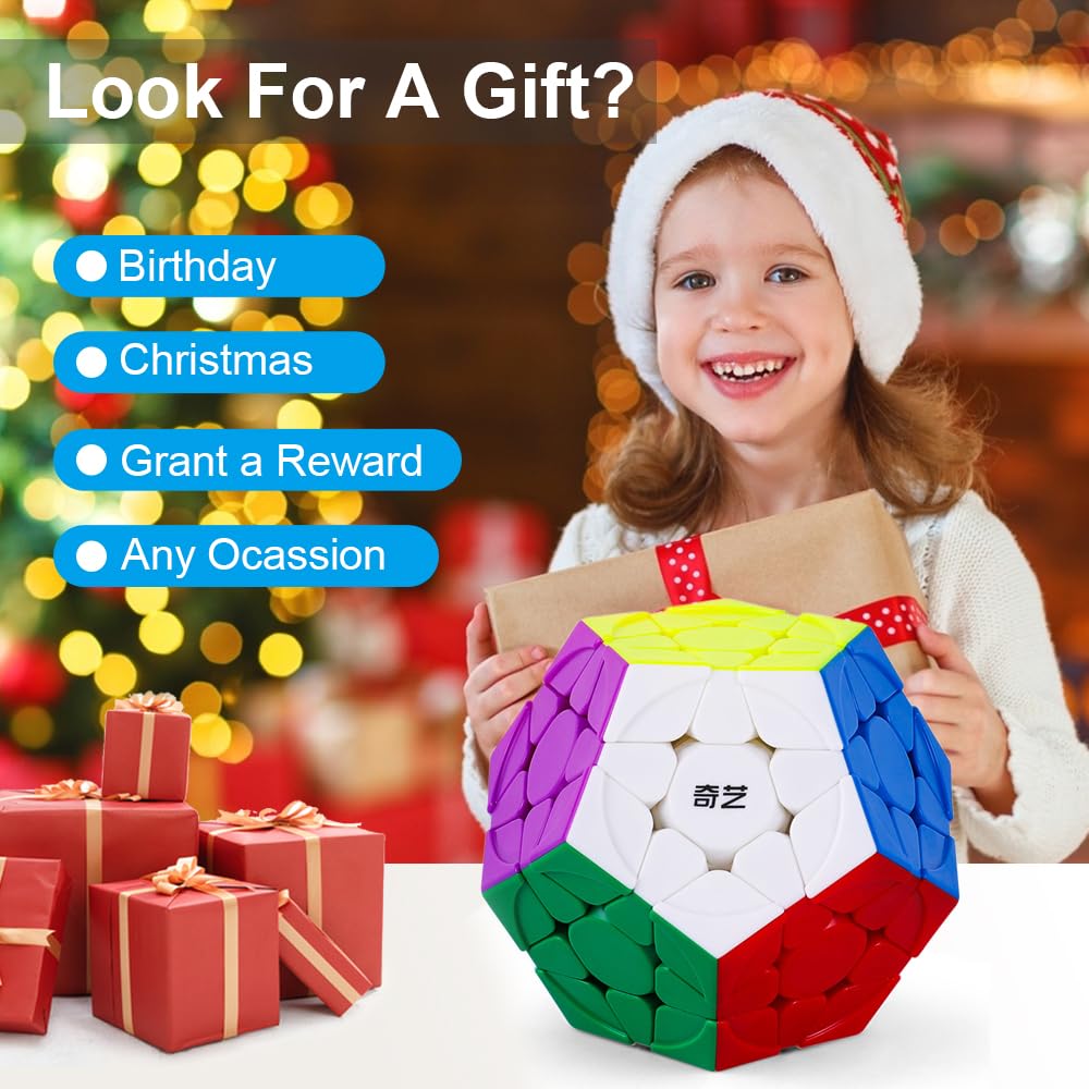 Roxenda Megaminx solution guide included for beginners