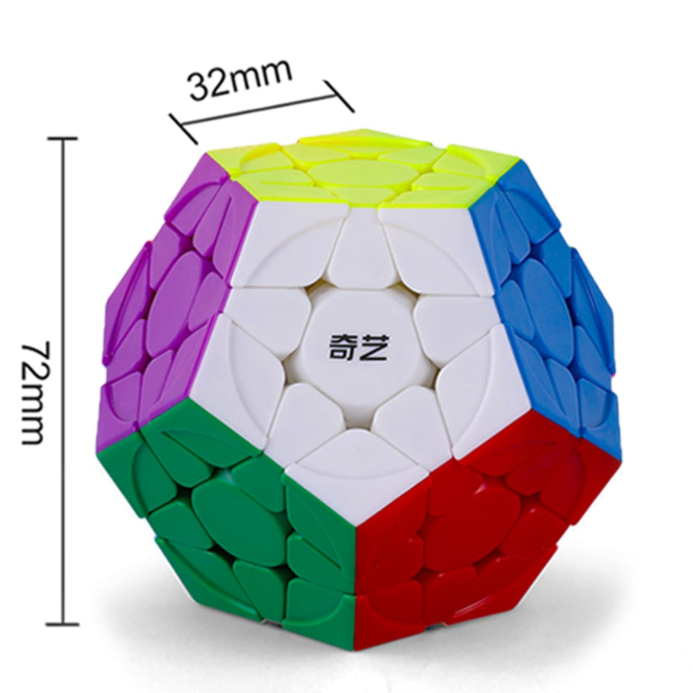 Roxenda Megaminx cube turning action highlighting fast, controlled turns