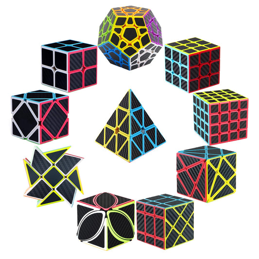 Roxenda 2x2 speed cube in vibrant colors for quick twists and portability.