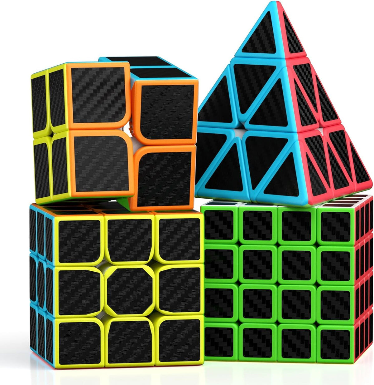Roxenda Speed Cube 2x2x2 close-up shows smooth turning for quick solves.