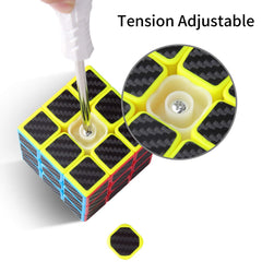 Roxenda Speed Cube 4x4 featuring fault-tolerant turning and bright stickers