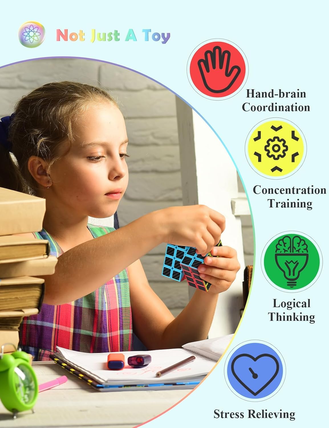 Roxenda Speed Cube tension adjustment feature enables personalized control.