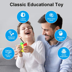 Roxenda speed cubes bundle in hand for play and practice.