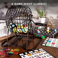 Royal Bingo Supplies storage box keeps components organized between games.