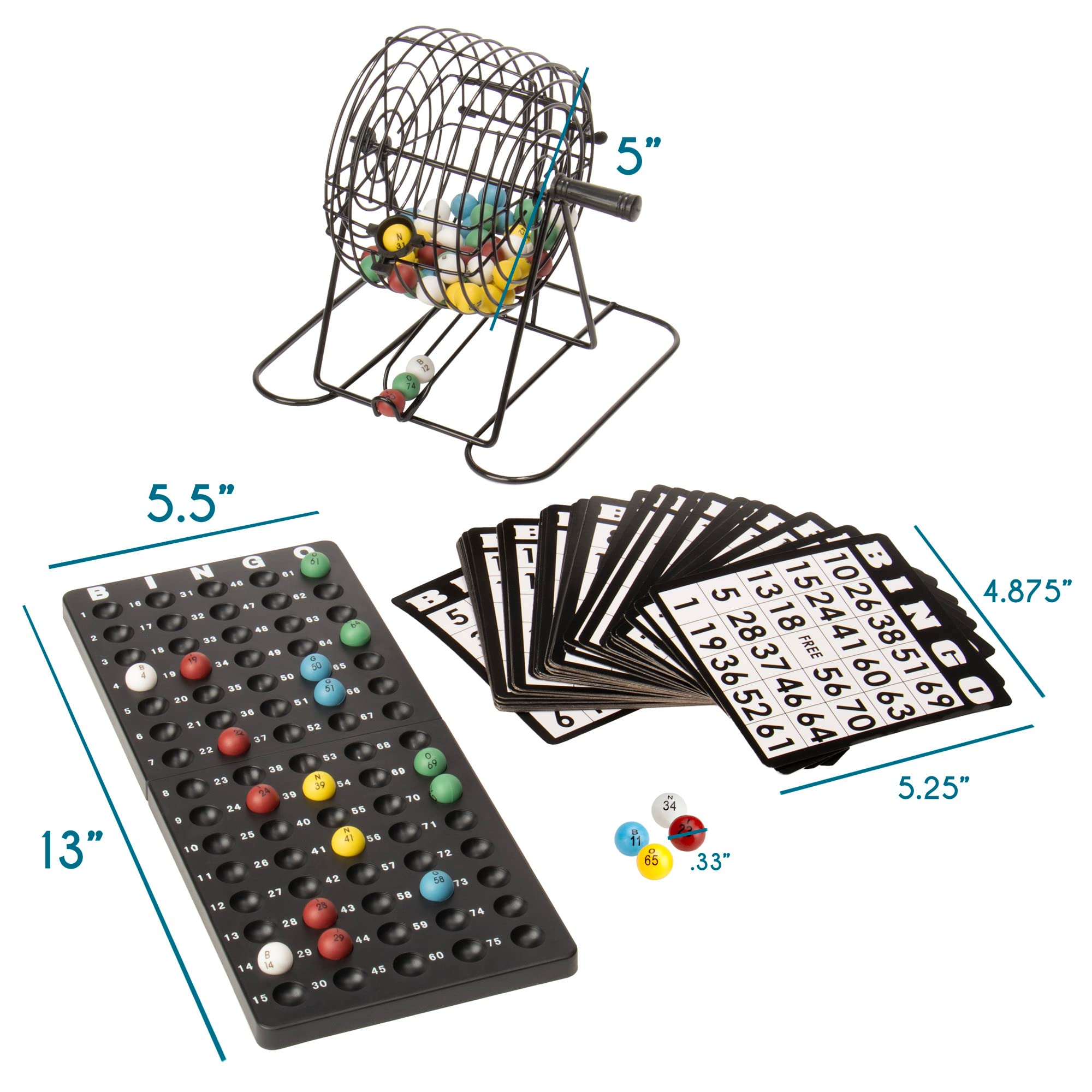 Royal Bingo Supplies deluxe set makes quick setup and smooth hosting possible.