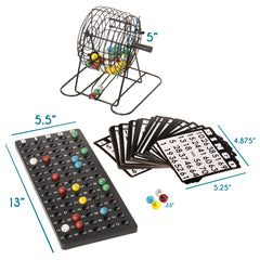 Royal Bingo Supplies deluxe set makes quick setup and smooth hosting possible.