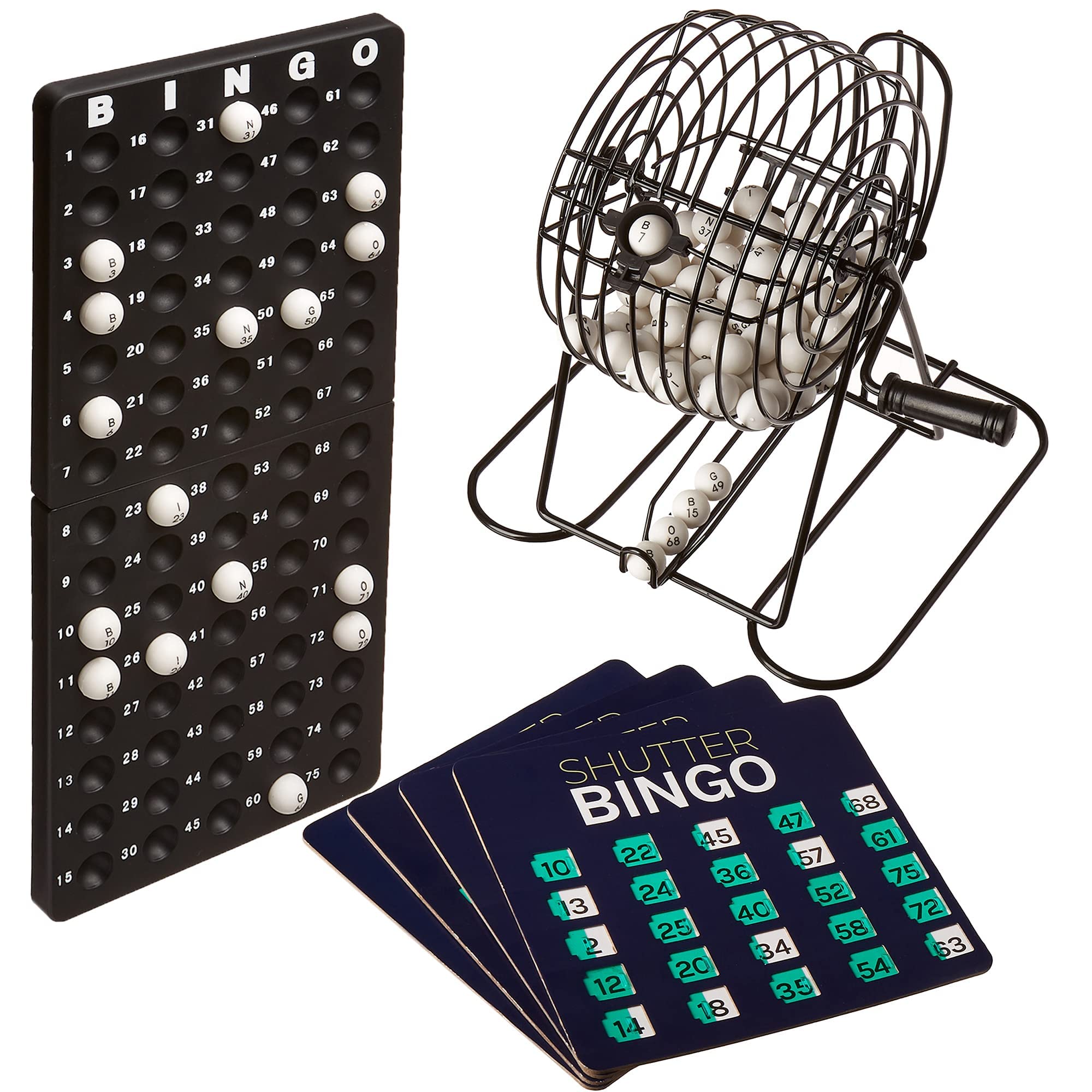 Royal Bingo Supplies 6-inch metal cage spins smoothly for quick rounds.