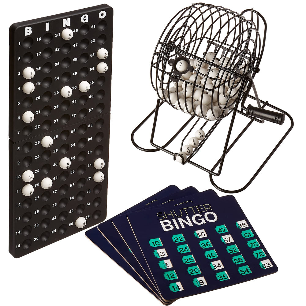 Royal Bingo Supplies 6-inch metal cage spins smoothly for quick rounds.