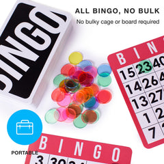Royal Bingo Supplies reusable bingo cards showing durable, long-lasting play.