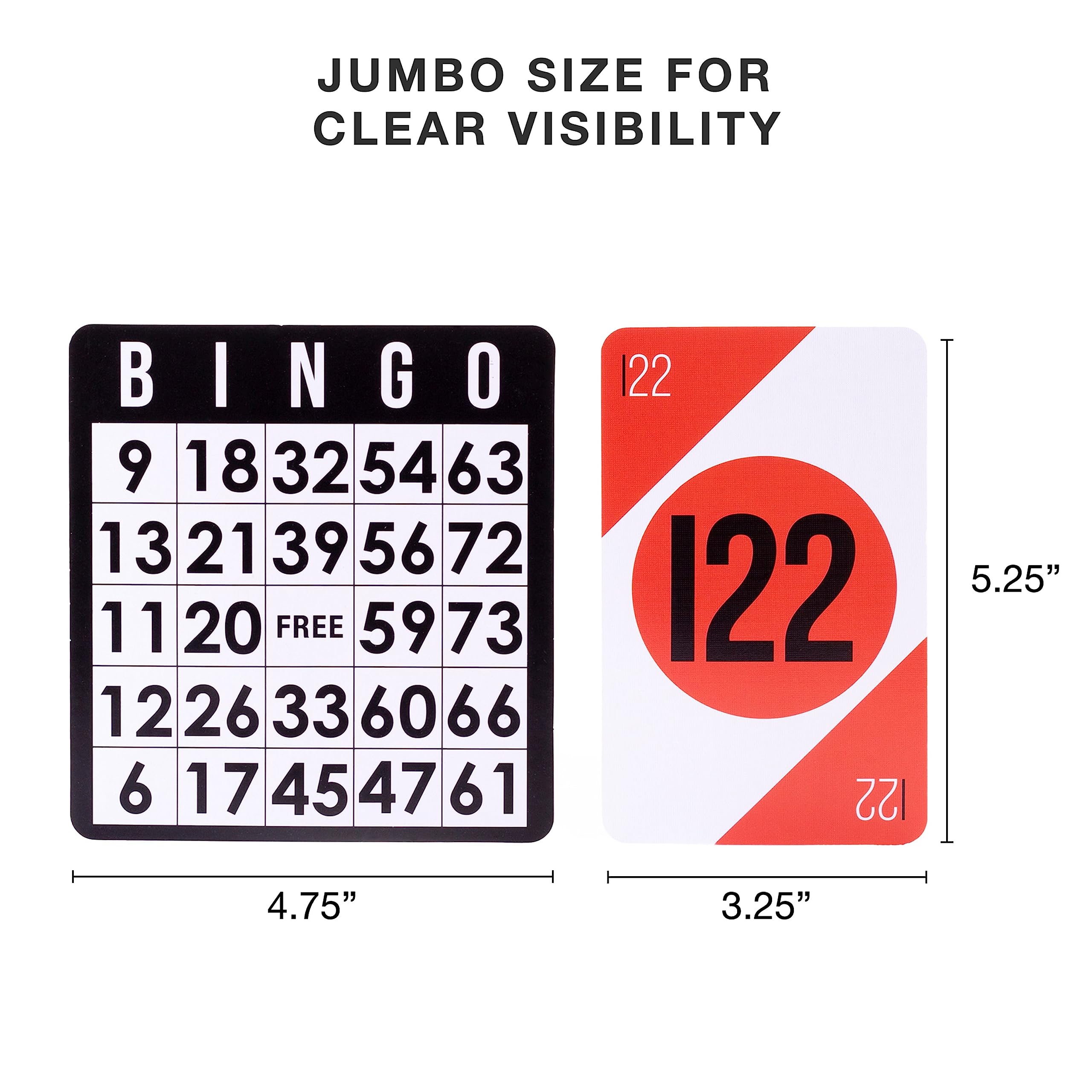 Royal Bingo Supplies blank replacement cards for easy mid-game substitutions.