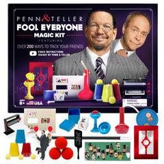 Royal Magic Penn & Teller kit Cups and Balls for beginner magic practice at home