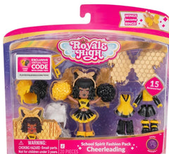 Royale High 3-inch Dark Series doll on display with mix-and-match fashion options