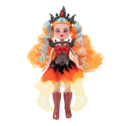 Royale High Emberlynn front packaging showing full doll and included accessories