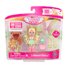 Royale High Nature Fairy front view showing outfit and pose for display