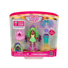 Royale High Nature Mermaid front view showing detailed sculpt and colorful outfit benefit display