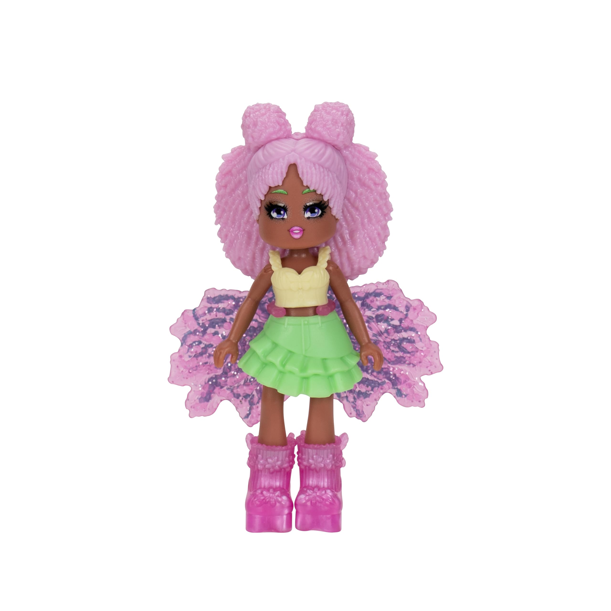 Royale High Nature Mermaid held in hand showing 3-inch scale for size reference benefit