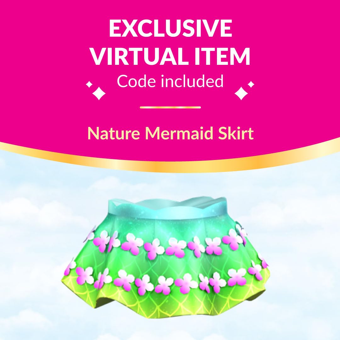 Royale High Nature Mermaid nine outfits laid out for mix-and-match fashion play benefit