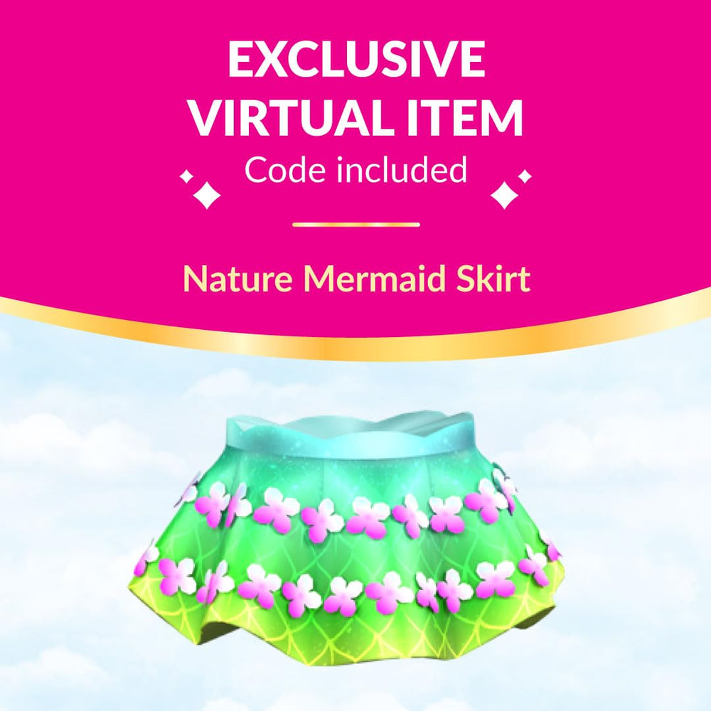 Royale High Nature Mermaid nine outfits laid out for mix-and-match fashion play benefit
