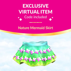 Royale High Nature Mermaid nine outfits laid out for mix-and-match fashion play benefit
