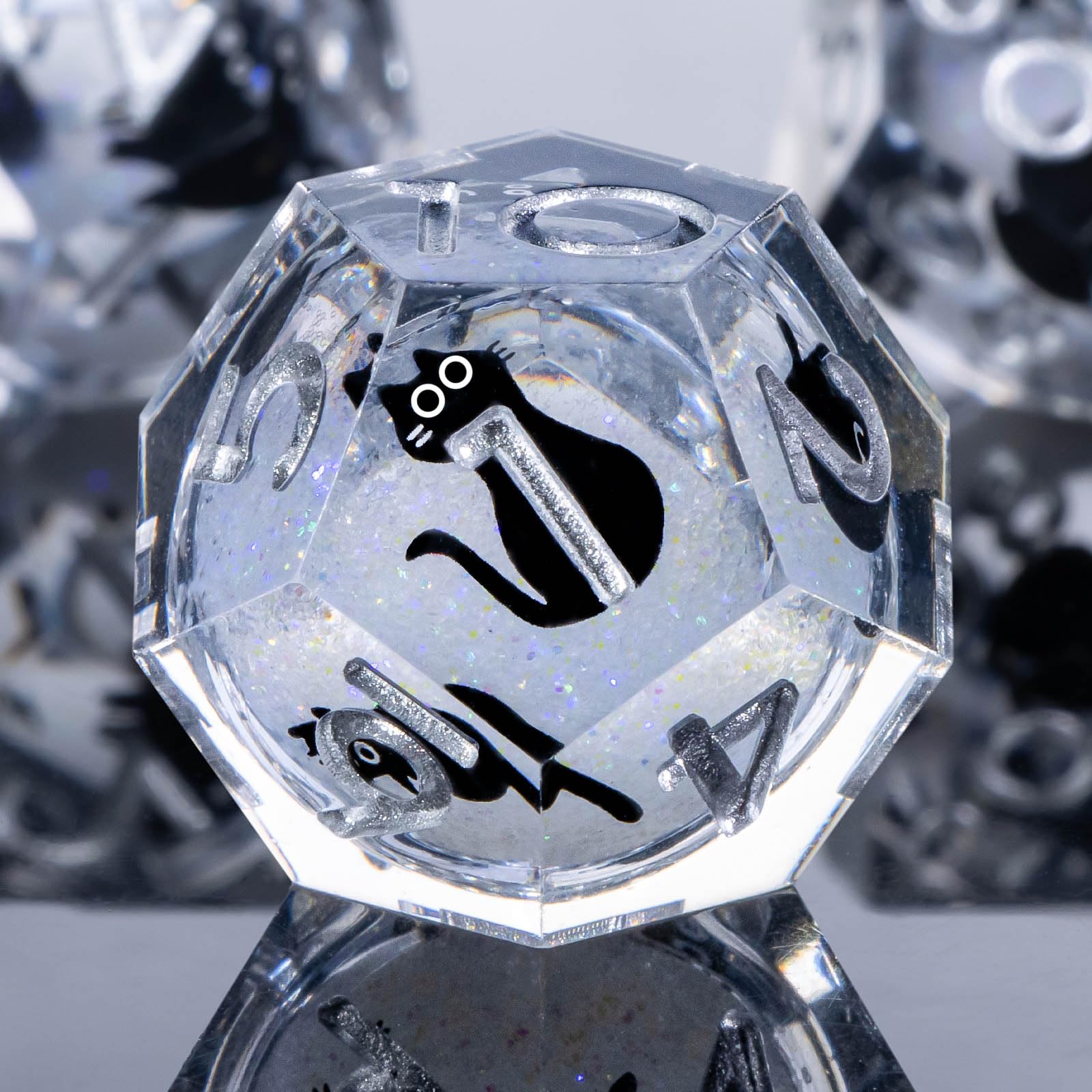 Roycevon cat-themed dice collection adds character to your campaign.