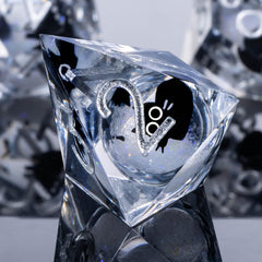 Roycevon clear liquid-core surface reveals vivid hues from every angle.