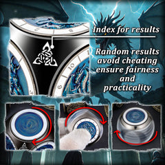 Roycevon spinner dice offer silky smooth rolls for reliable turns.