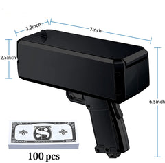 ROZOTKOE money gun black party prop at weddings and clubs